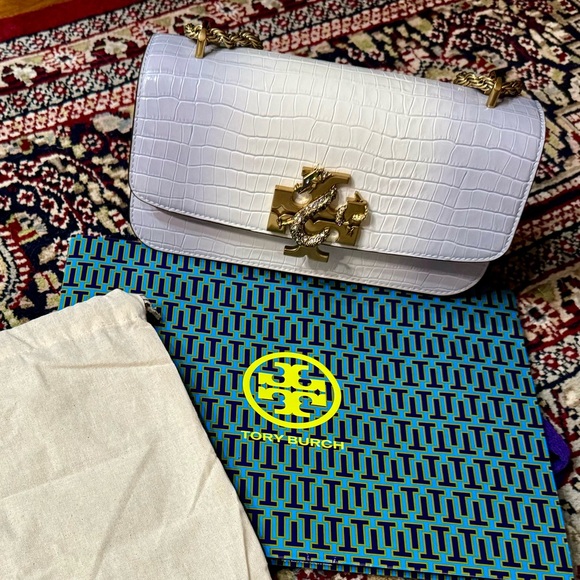 Authentic Tory Burch Eleanor rectangular bag, limited edition 2024 dragon new - Picture 4 of 11